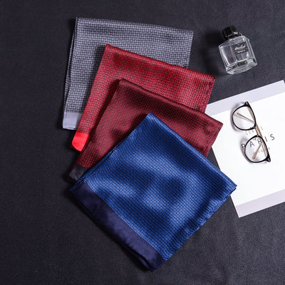 Bufanda Larga de Seda Doble Capa para Hombre - Elegancia y Confort - Image 11