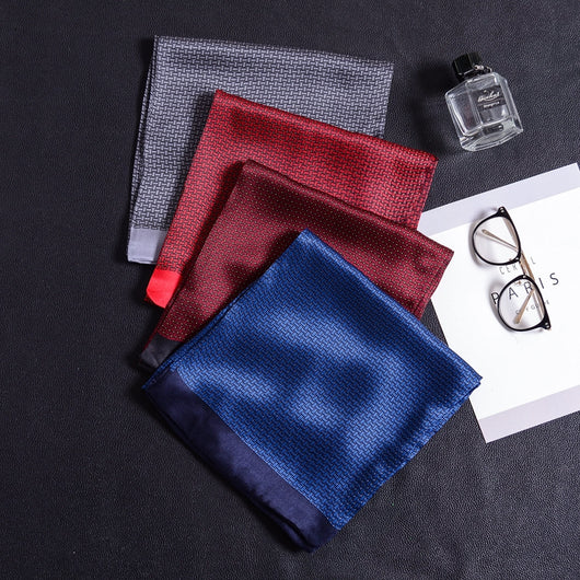 Bufanda Larga de Seda Doble Capa para Hombre - Elegancia y Confort - Image 11