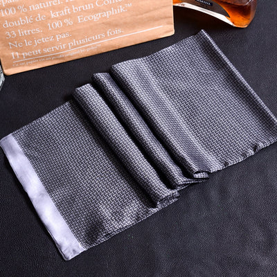 Bufanda Larga de Seda Doble Capa para Hombre - Elegancia y Confort - Image 15