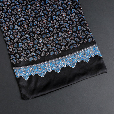 Bufanda Larga de Seda Doble Capa para Hombre - Elegancia y Confort - Image 39