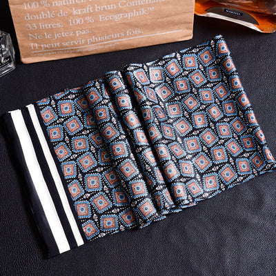 Bufanda Larga de Seda Doble Capa para Hombre - Elegancia y Confort - Image 70
