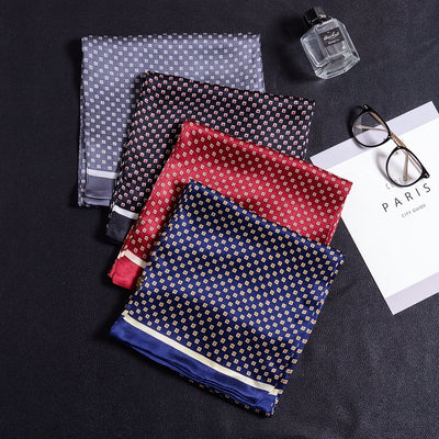 Bufanda Larga de Seda Doble Capa para Hombre - Elegancia y Confort - Image 75