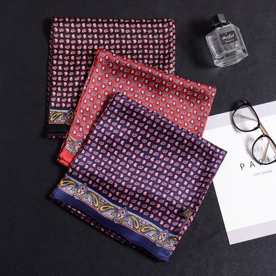 Bufanda Larga de Seda Doble Capa para Hombre - Elegancia y Confort - Image 88