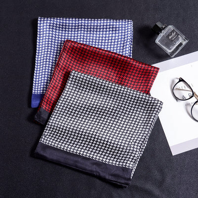Bufanda Larga de Seda Doble Capa para Hombre - Elegancia y Confort - Image 97