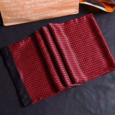 Bufanda Larga de Seda Doble Capa para Hombre - Elegancia y Confort - Image 103