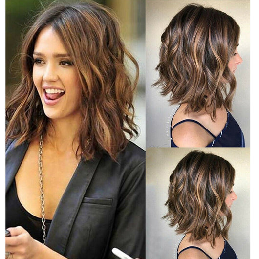 Peluca Corta Rizada para Mujer - Image 8
