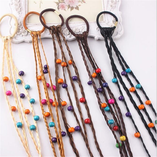 Accesorios para el Cabello Infantil - Pelucas Tejidas a Mano con Trenzas y Moños - Image 10