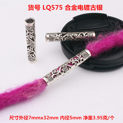 Pack de 10 Pasadores Metálicos Plateados para Trenzas y Peinados - Image 11