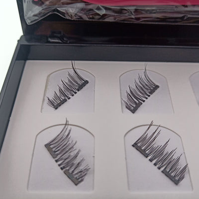 Pestañas Magnéticas Dobles 3D - Pack de 4 Pares sin Pegamento - Image 6