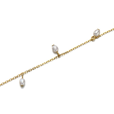 Pulsera de Tobillo en Perla de Agua Dulce Natural - Image 11