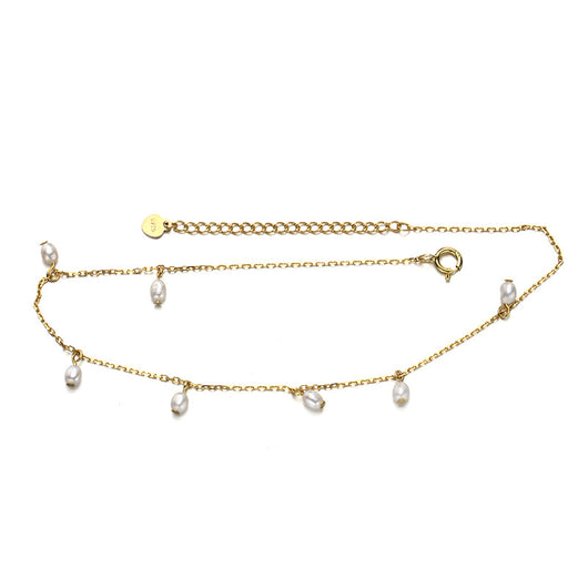 Pulsera de Tobillo en Perla de Agua Dulce Natural - Image 12