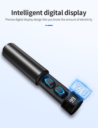 Audífonos Bluetooth Deportivos TWS Q67 - Doble Oído - Image 12