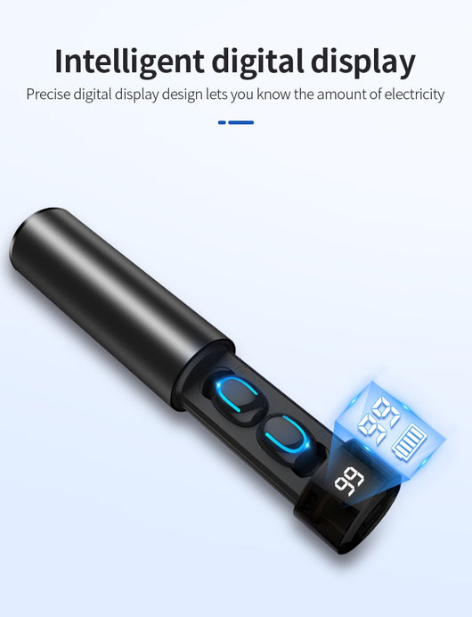 Audífonos Bluetooth Deportivos TWS Q67 - Doble Oído - Image 12