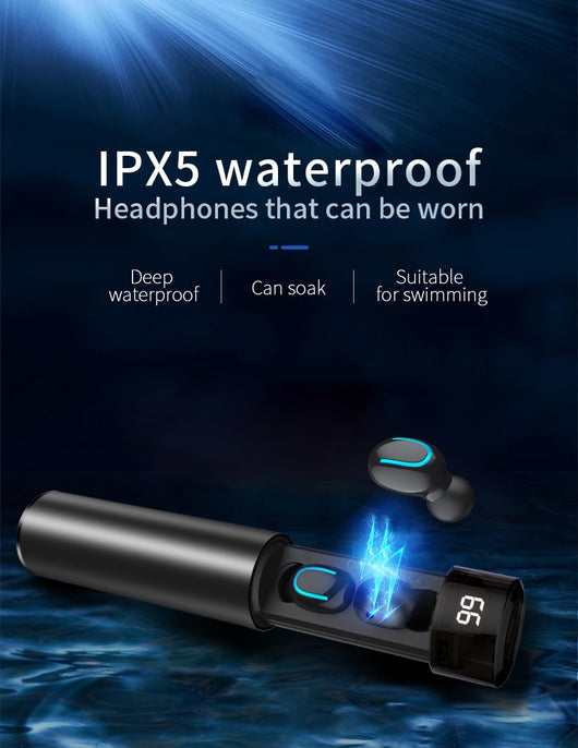 Audífonos Bluetooth Deportivos TWS Q67 - Doble Oído - Image 13
