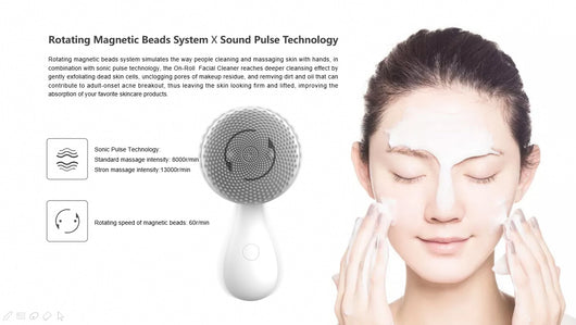 Limpiador Facial Magnético con Perlas de Silicona - Image 10