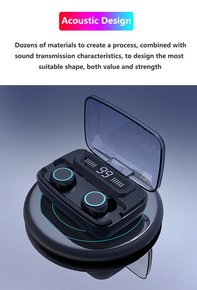 Auriculares Bluetooth M11 5.0 - Sonido Nítido y Conexión Estable - Image 19