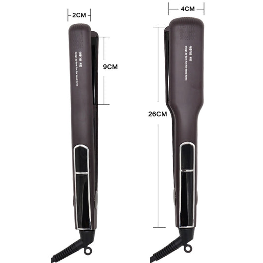 Plancha Alisadora y Rizadora 2 en 1 de Cerámica para Cabello Húmedo y Seco - Image 10