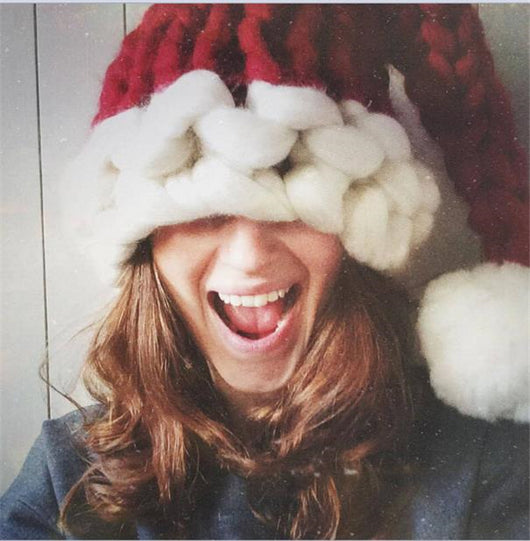 Gorro Navideño de Felpa con Pompón - Gorro Invierno Cálido para Toda la Familia - Image 15