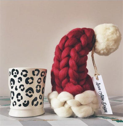 Gorro Navideño de Felpa con Pompón - Gorro Invierno Cálido para Toda la Familia - Image 18
