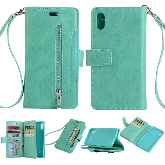 Billetera Multifunción de Cuero con Funda para Móvil - Image 3