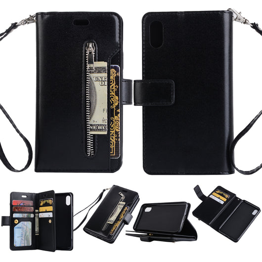 Billetera Multifunción de Cuero con Funda para Móvil - Image 4