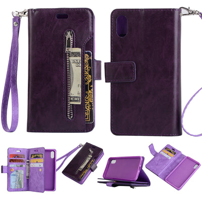 Billetera Multifunción de Cuero con Funda para Móvil - Image 7
