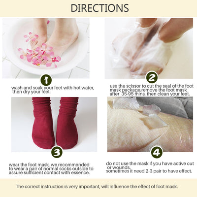 Mascarilla Exfoliante para Pies con Aloe Vera - Calcetines Peladores Regeneradores - Image 11
