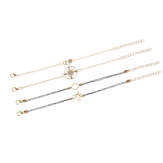 Set de Pulseras Bohemias Vintage con Cuentas y Amuletos para Mujer - Image 46