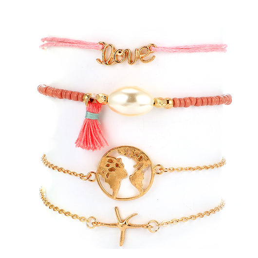 Set de Pulseras Bohemias Vintage con Cuentas y Amuletos para Mujer - Image 50