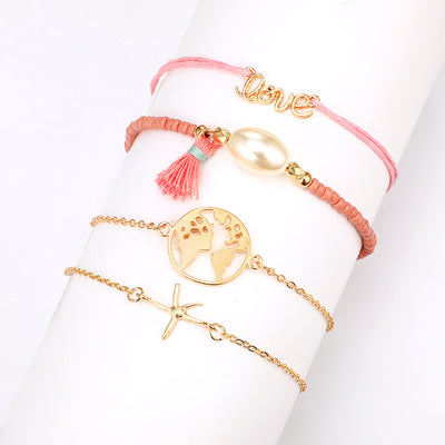 Set de Pulseras Bohemias Vintage con Cuentas y Amuletos para Mujer - Image 51