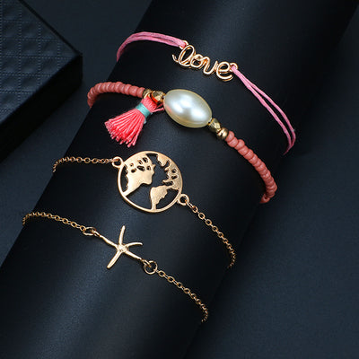 Set de Pulseras Bohemias Vintage con Cuentas y Amuletos para Mujer - Image 53