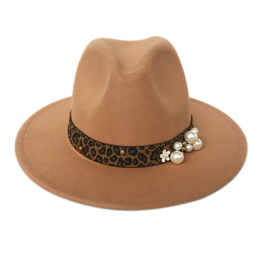 Sombrero Fedora de Lana para Mujer con Ala Ancha - Image 15