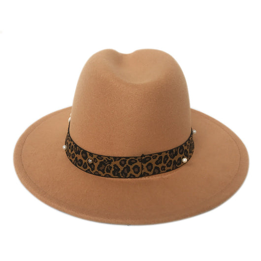 Sombrero Fedora de Lana para Mujer con Ala Ancha - Image 16