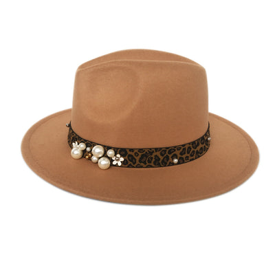 Sombrero Fedora de Lana para Mujer con Ala Ancha - Image 17