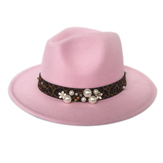 Sombrero Fedora de Lana para Mujer con Ala Ancha - Image 20