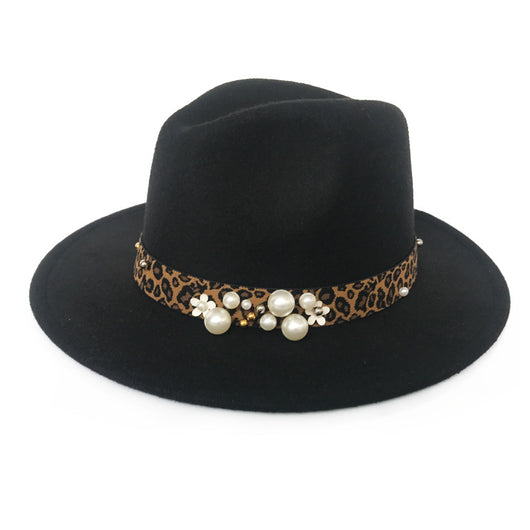 Sombrero Fedora de Lana para Mujer con Ala Ancha - Image 21