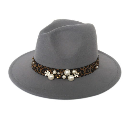 Sombrero Fedora de Lana para Mujer con Ala Ancha - Image 24