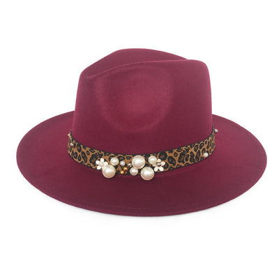 Sombrero Fedora de Lana para Mujer con Ala Ancha - Image 25