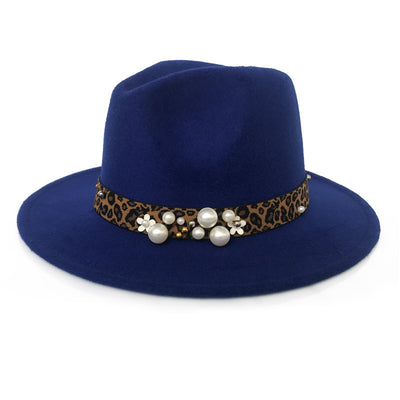 Sombrero Fedora de Lana para Mujer con Ala Ancha - Image 28