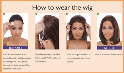 Peluca de Cabello Sintético Premium Europeo y Americano - Image 6