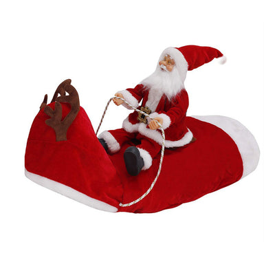 Disfraz Navideño para Perros - Papá Noel en Trineo - Image 22
