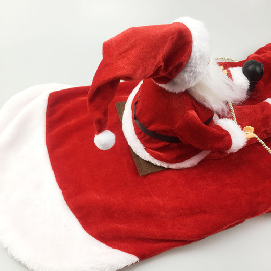 Disfraz Navideño para Perros - Papá Noel en Trineo - Image 27