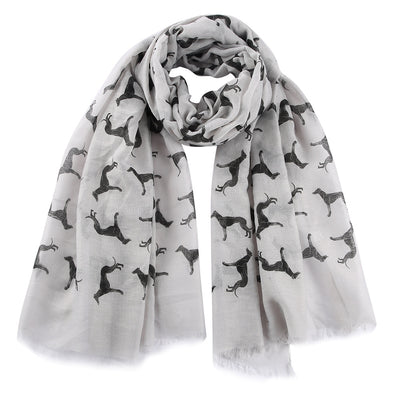 Pañuelo con Estampado de Perro Negro - Image 12