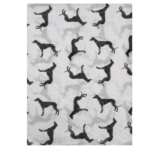 Pañuelo con Estampado de Perro Negro - Image 15
