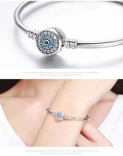 Pulsera de Plata Esterlina 925 con Diamantes Completos - Accesorio Encanto Elegante para Mujer - Image 7