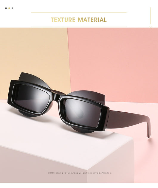 Gafas de Moda Felino con Lentes PC Talladas - Image 7
