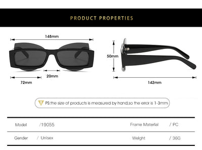 Gafas de Moda Felino con Lentes PC Talladas - Image 10