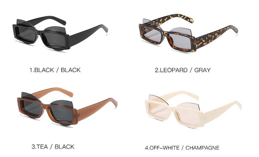 Gafas de Moda Felino con Lentes PC Talladas - Image 11