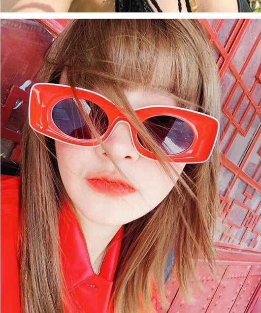 Gafas de Sol Mujer Estilo Cóncavo Minimalista - Image 8