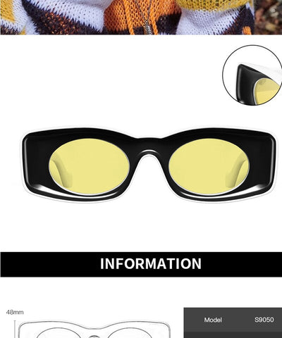 Gafas de Sol Mujer Estilo Cóncavo Minimalista - Image 13